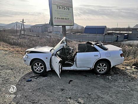 Пьяный водитель без прав устроил ДТП в Приморье