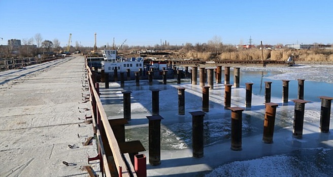 Третий мост Волгодонска строится с опережением графика