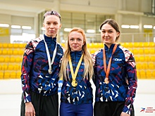 Конькобежка Ирина Сальникова выиграла бронзу на «Кубке союзного государства»