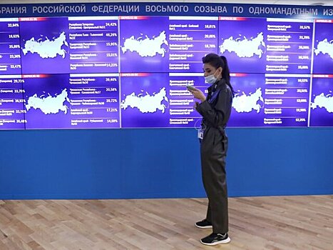 "Единая Россия" набрала 52,25% голосов по итогам ДЭГ в шести регионах РФ