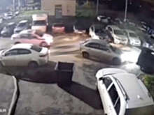 В Уфе нетрезвый водитель повредил пять автомобилей, уходя от погони ДПС