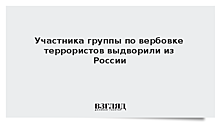 Участника группы по вербовке террористов выдворили из России