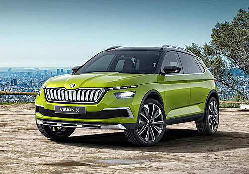 Skoda показала маленький газовый кроссовер