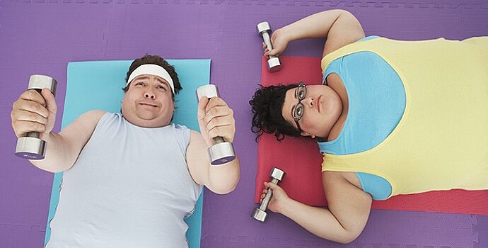 Число страдающих от ожирения людей в РФ увеличилось почти в полтора раза