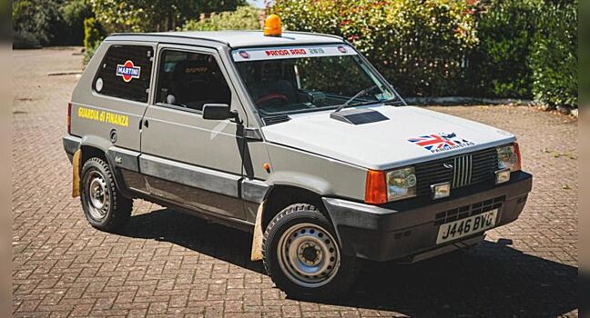 Fiat Panda 4×4: Автомобиль для ралли по бездорожью Испании и Марокко