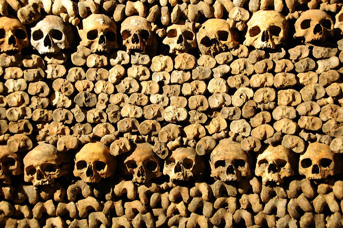 Катакомбы Парижа, Париж, Франция, Европа