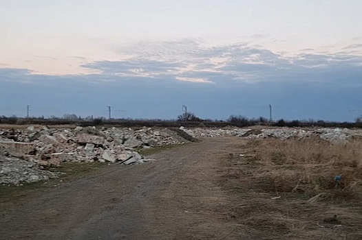 Полиция проведет проверку по факту незаконной свалки возле реки Тузлов в Новочеркасске