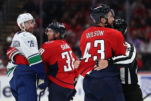 Регулярный чемпионат НХЛ-2025/2026, Вашингтон проиграл Ванкуверу, Овечкин не забил, судейский скандал, обзор, видео