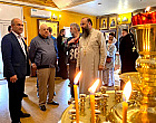 Депутат Госдумы Владимир Ресин посетил строящиеся храмы Зеленограда