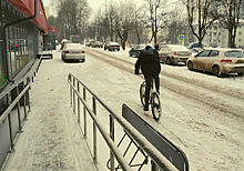 Из-за аномально теплой зимы велосипедисты не "впали в спячку"