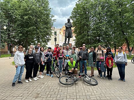К велозаезду в подмосковном Клину присоединились известные российские юмористы
