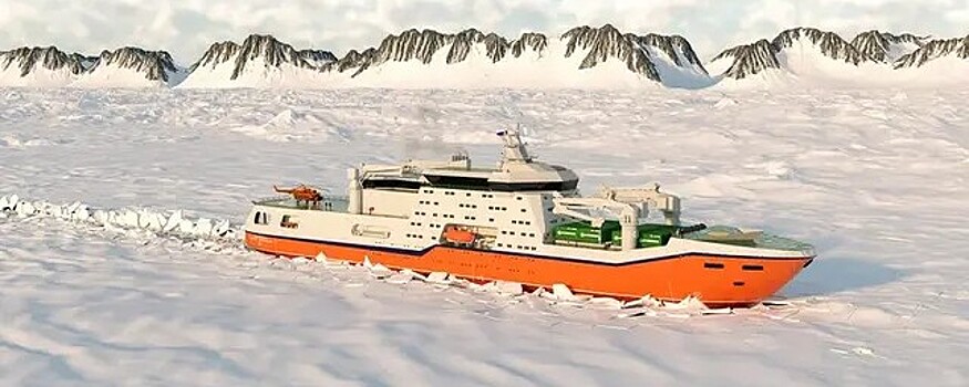 В России к 2028 году построят самое большое судно для изучения Арктики и Антарктики
