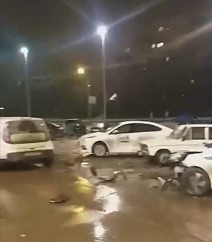 Пять авто пострадали в массовом ДТП на проспекте Гагарина