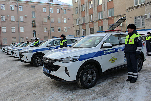 Курганские полицейские получили новые китайские кроссоверы Haval