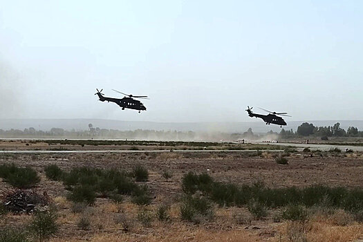 Активная фаза учения "Юг-2021" прошла близ границы с Афганистаном