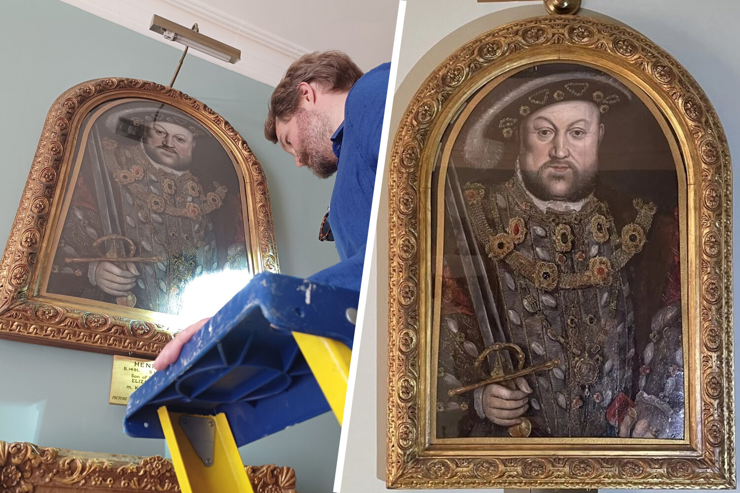 Искусствовед обнаружил в соцсетях пропавший портрет короля Генриха VIII