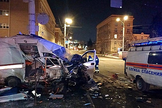 В Белгороде завели дело по факту гибели двух фельдшеров скорой в ДТП
