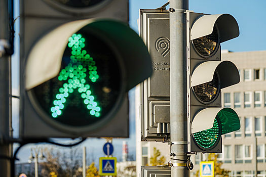 В 2022 году в Москве специалисты ЦОДД обновили и установили светофоры по 386 адресам