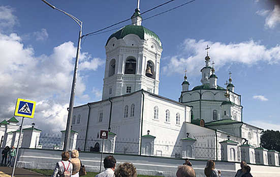 В Енисейске восстановили частично разрушенный в советское время собор