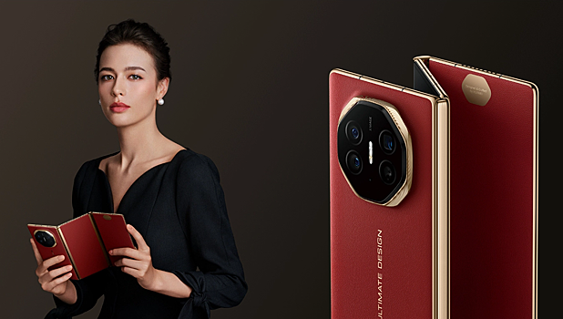 Складывающийся втрое смартфон Huawei высоко оценили в США