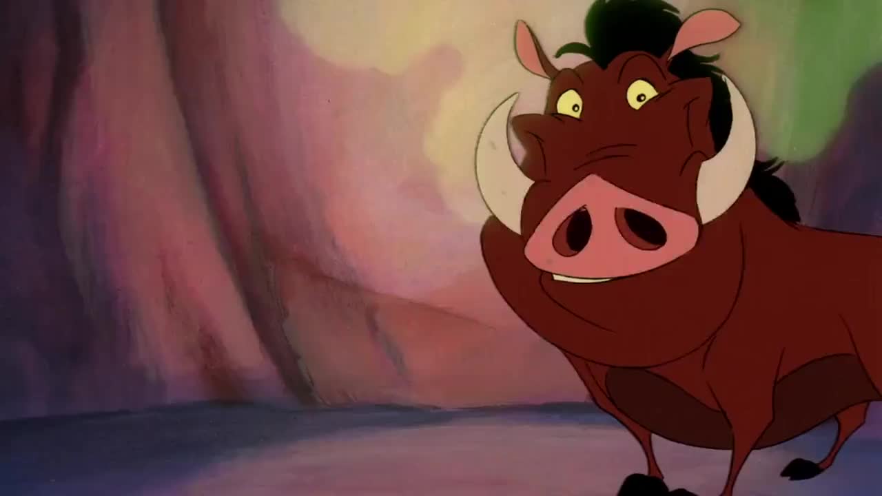 Актер Том Круз предстал в образе бородавочника Пумбы из мультфильма «Король Лев»