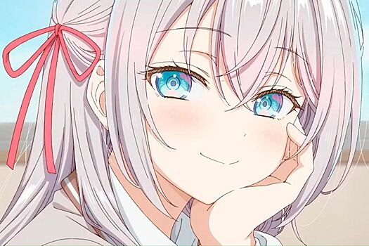 В онлайн-кинотеатрах РФ вышло аниме «Аля иногда кокетничает со мной по-русски»