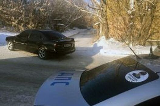 В Иркутске во время погони задержали нарушителя, лишенного прав