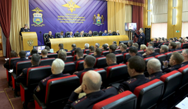 В УМВД России по Тюменской области подвели итоги оперативно-служебной деятельности за 2023 год