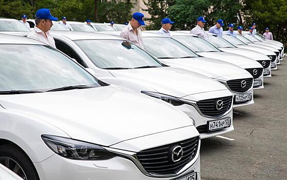 Автопарк администрации Владивостока пополнился новыми автомобилями Mazda