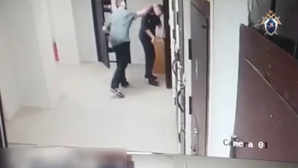 Появилось видео с моментом нападения на конвоиров в Подмосковье