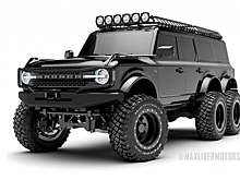 Представлен рендер шестиколёсного Ford Bronco