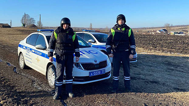 Белгородские автоинспекторы оказали доврачебную помощь пострадавшему при обстреле ВСУ мужчине