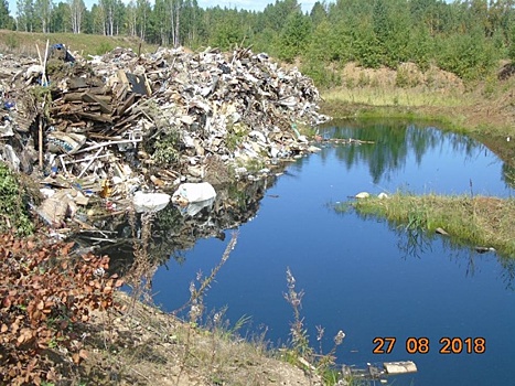 Первоуральский завод бытовых отходов угрожает реке Чусовой