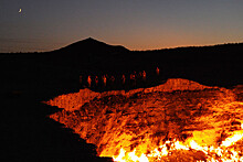 Президент Туркменистана Бердымухамедов распорядился потушить газовый кратер "Врата ада"
