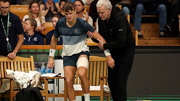 Теннисист Руне назвал причину разрыва ахилла