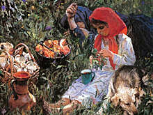 Сочинение по картине Пластова «Летом» для 5-го класса