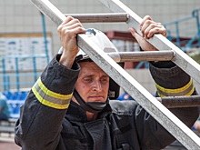 Виталий Куликов гордо носит звание «Лучший пожарный города Москвы»