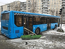 В Москве столкнулись два пассажирских автобуса