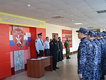 В Кургане новобранцы Росгвардии торжественно приняли присягу