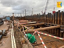 Завершена установка каркаса для тоннеля под Транссибом