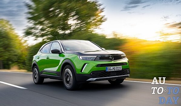 Кроссовер Opel Mokka-e получил награду «Золотой руль 2021»