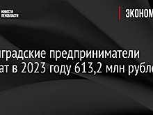 Ленинградские предприниматели получат в 2023 году 613,2 млн рублей