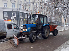 Псков активно устраняет последствия снежного циклона «Урс»