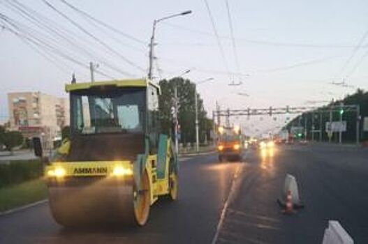 Ремонт Московского шоссе продлится до сентября