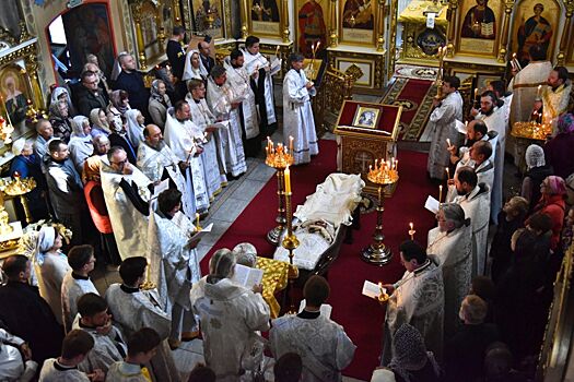 В Оренбурге простились с иереем Георгием Константиновым