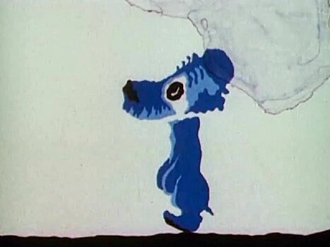 «Голубой щенок» в реальности: семь дзержинских собак получили необычный окрас