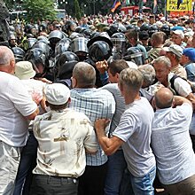 Число пострадавших в столкновениях под Радой значительно возросло