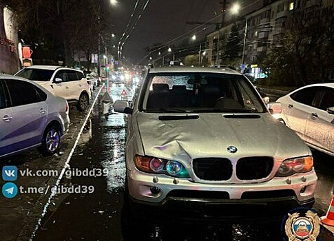 Появилось видео с места ДТП на Советском, где 21-летний водитель наехал на пешехода