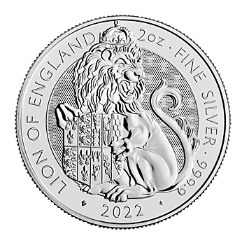Английский лев на монетах серии «Звери Тюдоров»