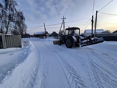 В Тамбовской области от снега расчищено 92% придомовых территорий